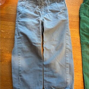 GAP Toddler Blue and Cream Pants